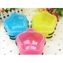 Star Shape Pet Bowl, High Quality PP Pet Bowl